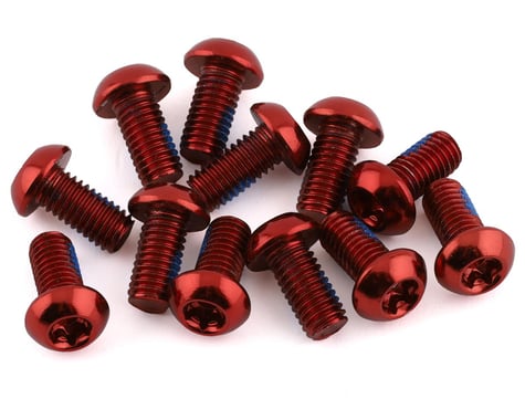 Reverse Components Disc Rotor Bolts (Red) (M5 x 10) (12)