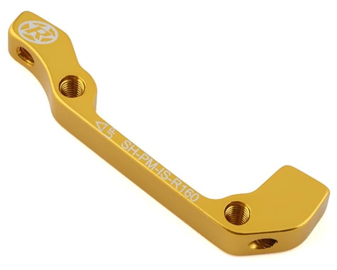 Reverse Components Disc Brake Adapters (Gold) (IS Mount) (180mm Front, 160mm Rear)