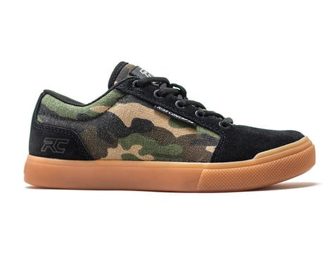Ride Concepts Youth Vice Flat Pedal Shoe (Camo/Black)