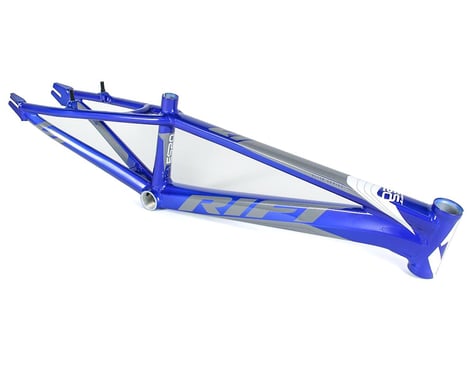 RIFT ES20 BMX Race Bike Frame (Blue/White/Grey) (Pro)