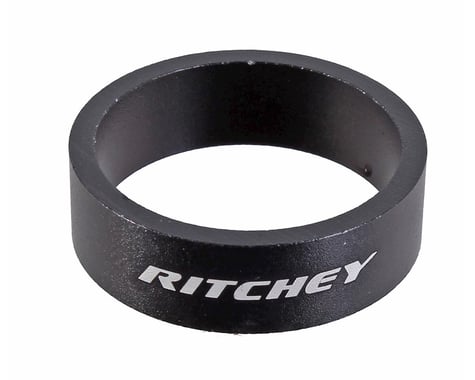 Ritchey Pro Headset Spacers (Black) (1-1/8") (28.6mm/10mm) (10)