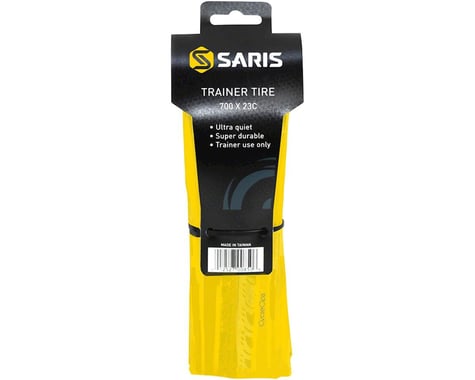 Saris Indoor Trainer Tire (Yellow) (700c / 622 ISO) (23mm)