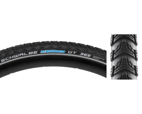 Schwalbe Marathon GT 365 FourSeason Tire (Black) (700c) (38mm)