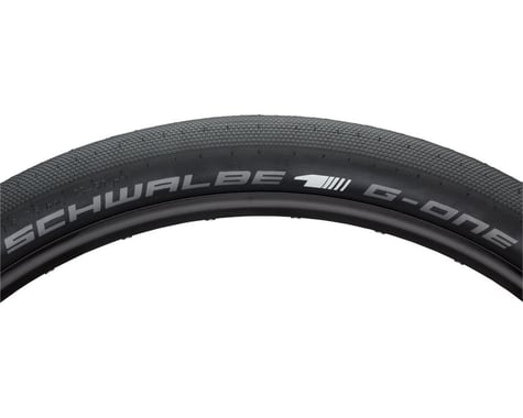 Schwalbe G-One Speed Tubeless Gravel Tire (Black) (700c) (50mm)