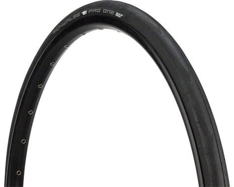 Schwalbe Pro One Tubeless Road Tire (Black) (700c) (28mm)