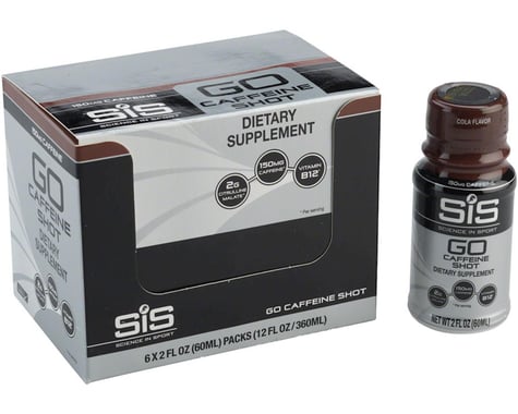 SIS Science In Sport SiS GO Caffeine Shot: Cola, 60ml, Box of 6