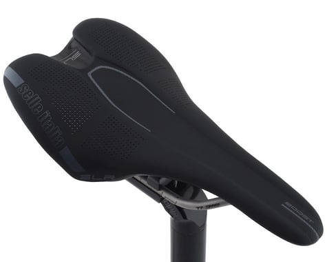 Selle Italia SLR Boost Saddle (Black) (Titanium Rails) (S1) (130mm)