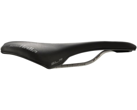 Selle Italia SLR Boost Gravel TI316 Superflow Saddle (Black) (S3) (130mm)