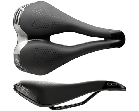 Selle Italia MAX S 5 Superflow Saddle (Black) (L3) (180mm)