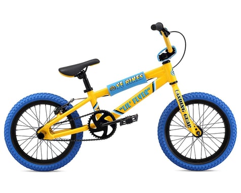 SE Racing Lil Flyer Kids BMX Bike (16") (Yellow) (16.5" Tobtube)