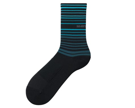 Shimano Original Tall Socks (Black/Blue)