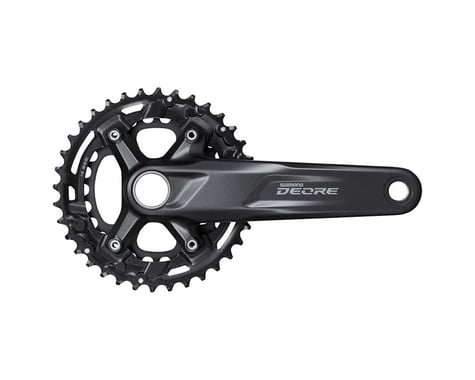 Shimano Deore M5100 Crankset w/ Chainrings (2 x 11 Speed) (51.8mm Chainline) (175mm) (36/26T)