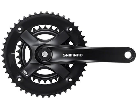 Shimano FC-TY501-2 Crankset (Black) (2 x 7/8 speed) (Square Taper) (170mm) (46/30T)