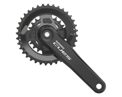 Shimano CUES FC-U4010-2B Crankset (Black) (2 x 9/10/11 Speed) (170mm) (36/22T)