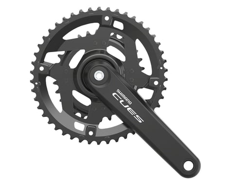 Shimano CUES FC-4010-2 Crankset (Black) (2 x 9/10/11 Speed) (170mm) (46/30T)