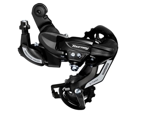Shimano Tourney RD-TY500 Rear Derailleur (Black) (6/7 Speed) (Long Cage) (Direct-Attach) (SGS)