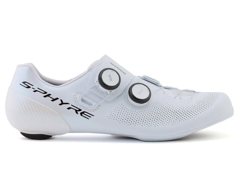 Shimano SH-RC903E S-PHYRE Road Bike Shoes (White) (Wide Version) (44) (Wide)