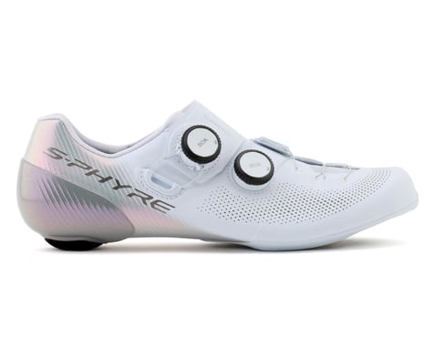 Shimano SH-RC903W Women's S-PHYRE Road Bike Shoes (White) (40)