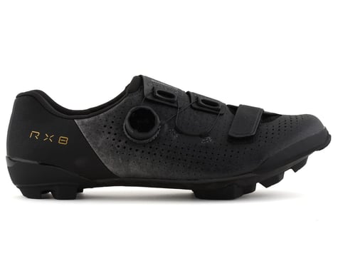 Shimano SH-RX801E Gravel Shoes (Black) (44) (Wide)