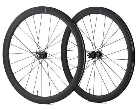 Shimano RS710 C46 Carbon Wheelset (Black) (Shimano 12 Speed Road) (12 x 100, 12 x 142mm) (700c / 622 ISO)