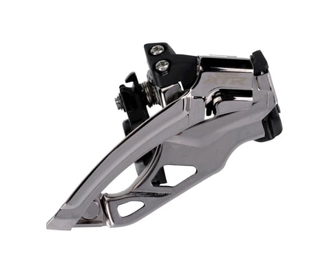 Shimano Xtr M985 2X10-Speed Multi-Clamp Top-Swing Front Derailleur For Mountain Double Cranks