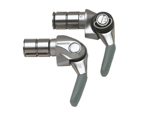 Shimano Dura-Ace SL-BS77 Bar End Shifters (Silver) (Pair) (2/3 x 9 Speed)