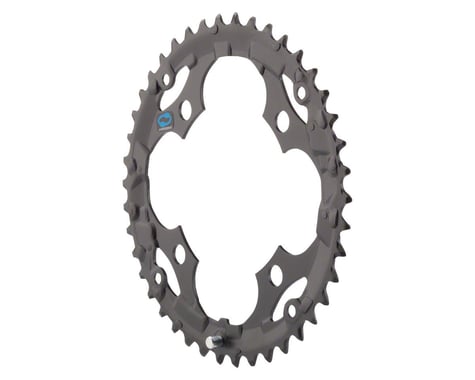 Shimano Alivio M415 Chainrings (Black/Silver) (3 x 7/8 Speed) (104mm BCD) (Outer) (42T)