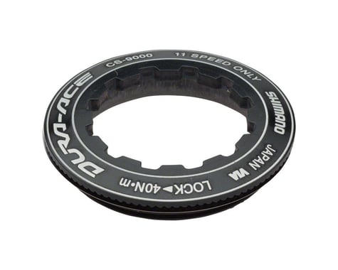 Shimano Dura-Ace CS-9000 Cassette Lockring (Black)