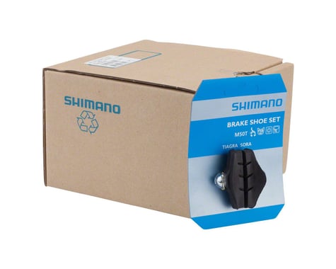 Shimano Sora/105 M50T Road Brake Shoes Bulk Box (10 Pairs)