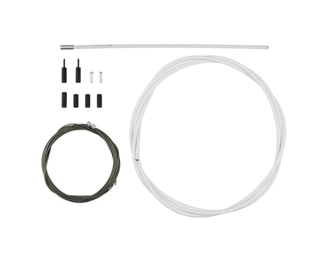 Shimano 105 R7000 Road Optislick Derailleur Cable & Housing Set (White) (1.2mm) (1800/2100mm)