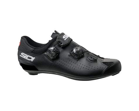 Sidi Genius 10 Mega Road Shoes (Black) (42 Wide)