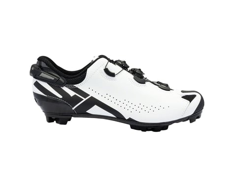 Sidi Tiger 2S SRS Mountain Clipless Shoes (White/Black) (43)