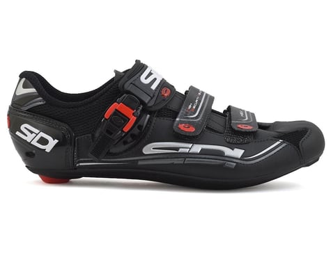 Sidi Genius 7 Carbon Road Bike Shoes (Black) (Mega 46.5)