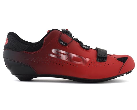 Sidi Sixty Road Shoes  (Black/Red)