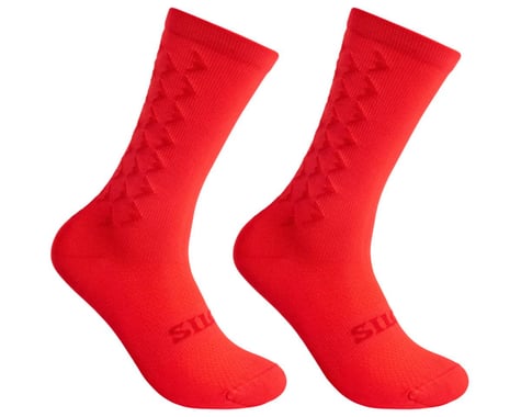 Silca Aero Tall Socks (Red) (M)