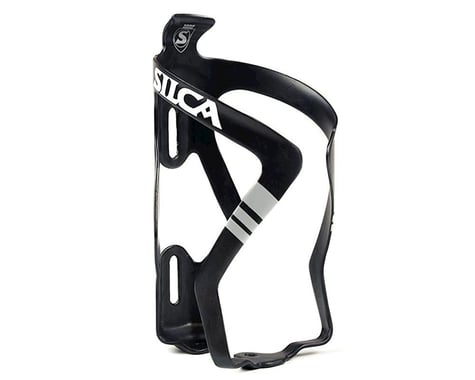 Silca Sicuro Carbon Water Bottle Cage (Black/White)