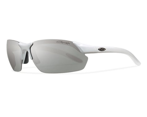 Smith Parallel Sunglasses (White) (Polarized Platinum)