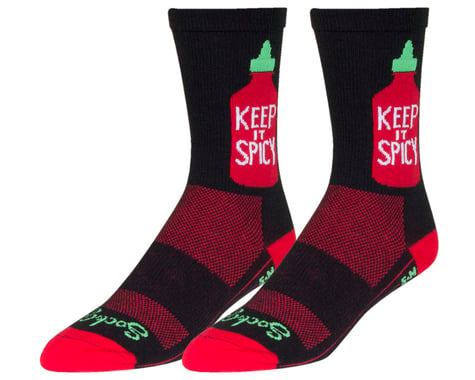 Sockguy 6" Socks (Keep It Spicy) (L/XL)