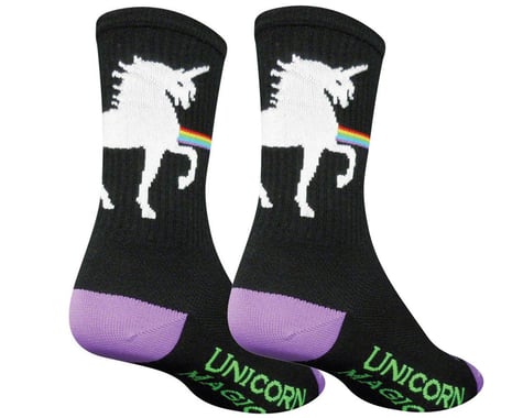 Sockguy 6" Socks (Unicorn Express) (S/M)