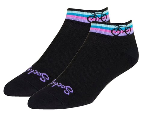 Sockguy Women's 1" Socks (Biker Babe) (S/M)
