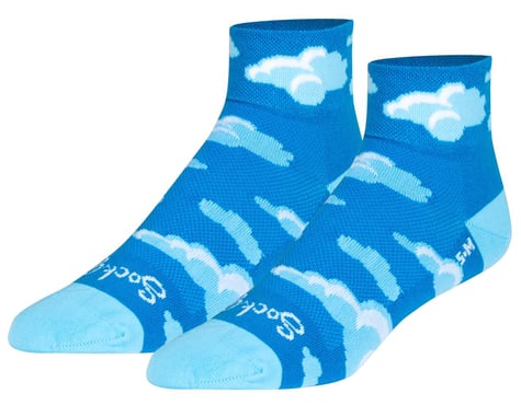 Sockguy Women's 2" Socks (Cloudy) (S/M)