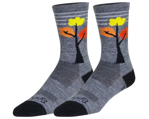 Sockguy 6" Wool Socks (Fall Y'all) (L/XL)