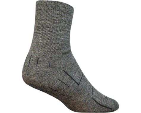 Sockguy 4" Wool Socks (Grey)