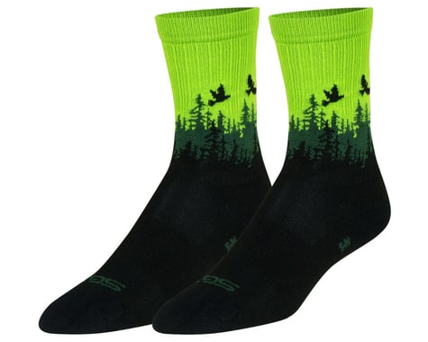 Sockguy 6" SGX Socks (Forestry) (L/XL)