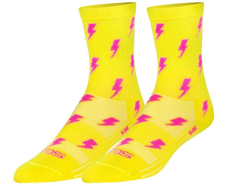 Sockguy 6" SGX Socks (Lit Yellow) (S/M)