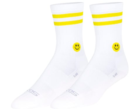 Sockguy 6" SGX Socks (Smiley) (S/M)