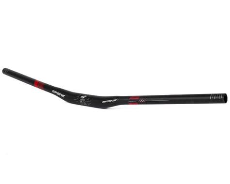 Spank SPIKE 800 Vibrocore Mountain Bike Handlebar (Black/Red)  (31.8mm) (15mm Rise) (800mm)