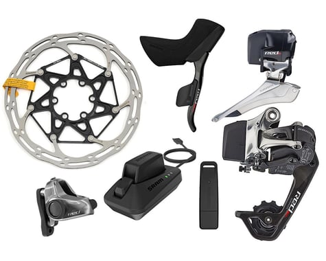 SRAM Red eTAP HRD WiFLi Groupset (Flat Mount Calipers) (32 Tooth Max)