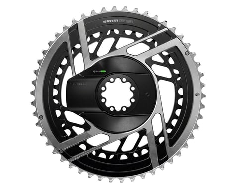 SRAM RED AXS Chainring Power Meter Kit (Black/Silver) (2 x 12 Speed) (E1) (Inner & Outer) (50/37T)