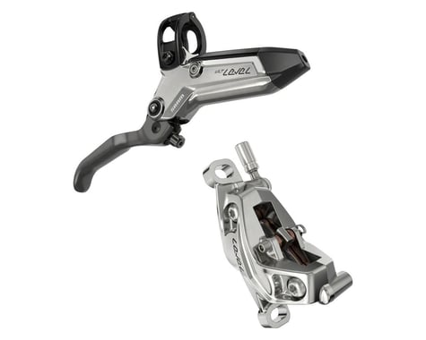 SRAM Level Ultimate Stealth 4-Piston Hydraulic Disc Brake (Black/Silver) (Left)